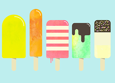 ice cream Adobe Illustrator